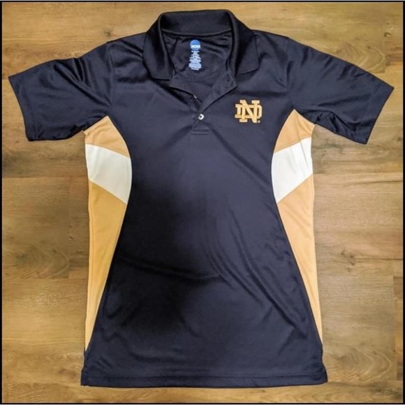NWOT NCCA Notre Dame collared shirt S - Picture 1 of 2